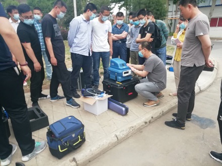 國產PF300助力濟南涉VOCs重點企業普查，青島環控全力做好現場培訓和售后保障